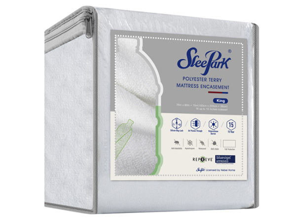 Recyled Polyester Terry Mattress Protector